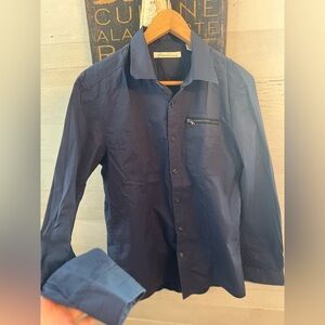 Kenneth Cole New York Dark Blue Shirt